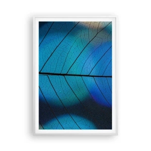Póster en marco blanco - Construcción intrincada - 70x100 cm