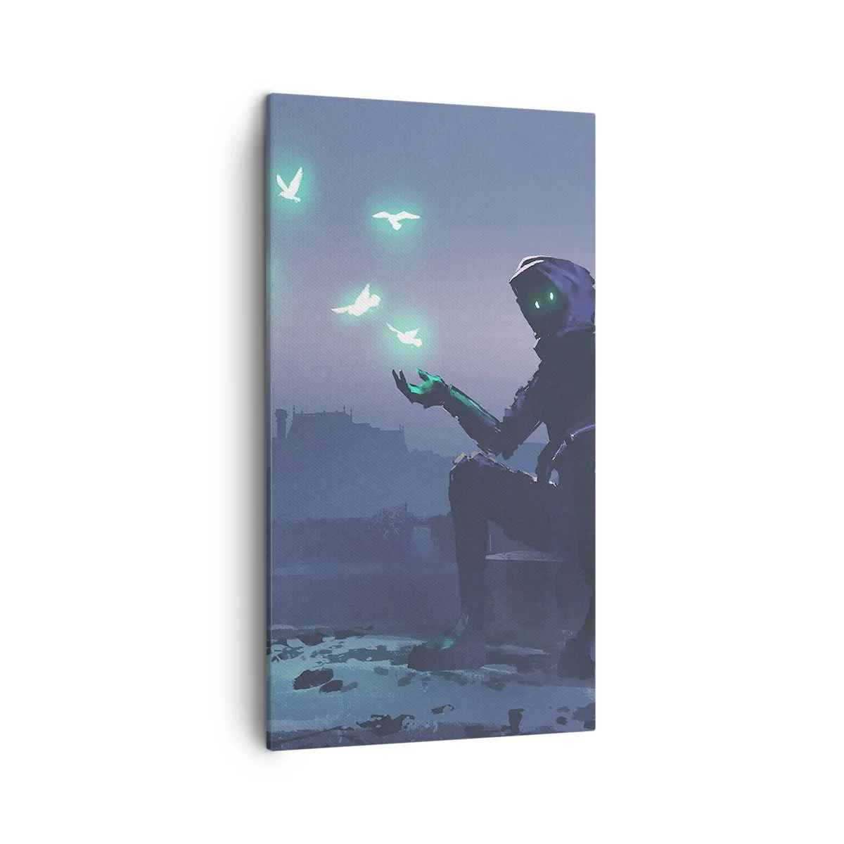 Cuadro sobre lienzo - Impresión de Imagen - La vida volverá - 45x80 cm