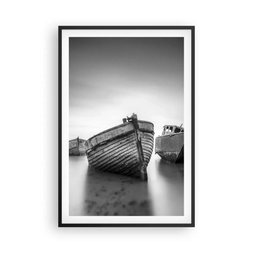 Póster en marco negro - Ahora solo quedan los recuerdos... - 61x91 cm