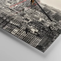 Esfera sin numeración, con rayas