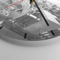 Esfera sin numeración, con rayas