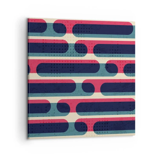 Cuadro sobre lienzo - Impresión de Imagen - Profundidad y relieve - 50x50 cm