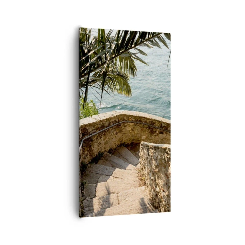 Cuadro sobre lienzo - Impresión de Imagen - Bajo el sol de Italia - 65x120 cm