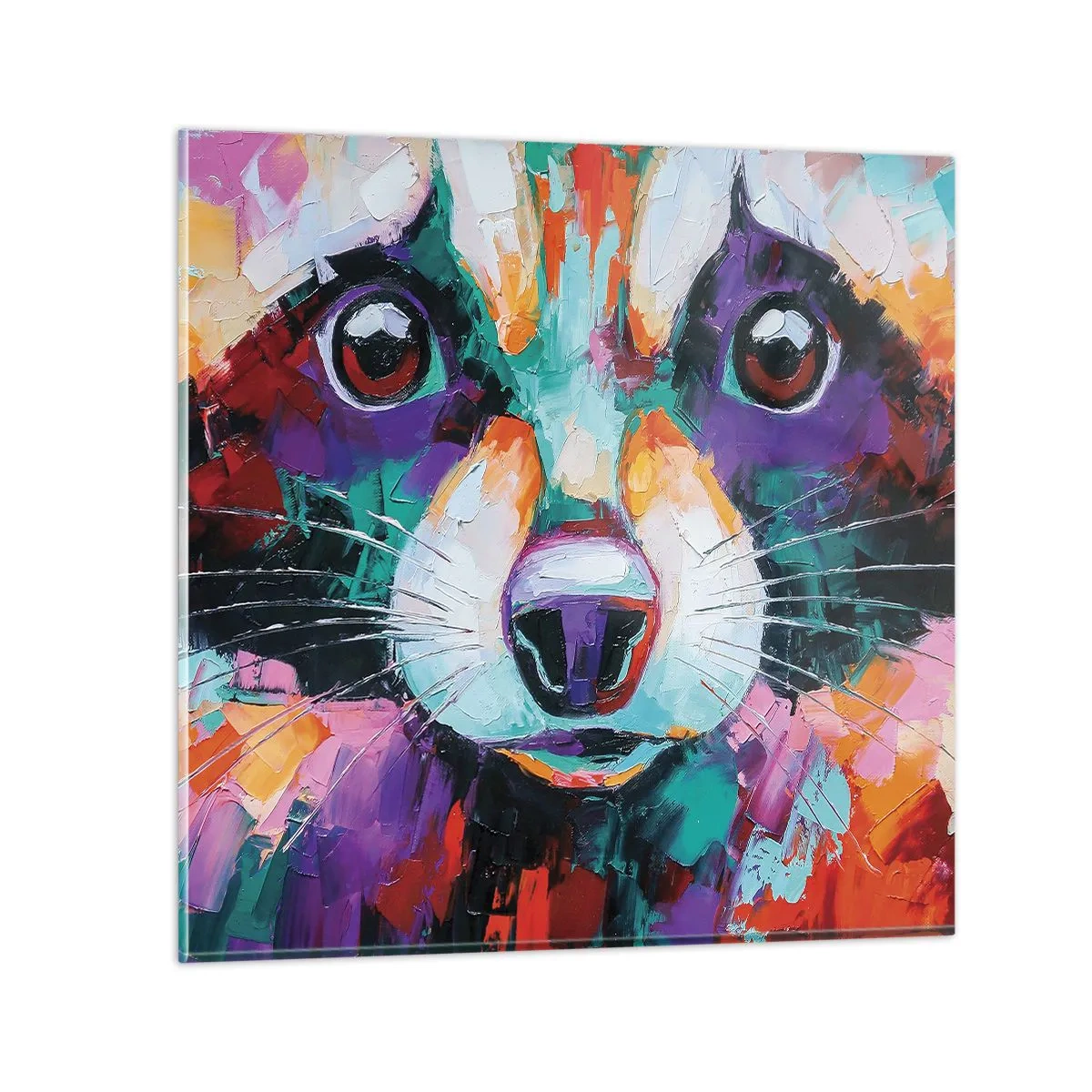 Cuadro sobre vidrio - Impresiones sobre Vidrio - Solo buenas emociones - 70x70 cm