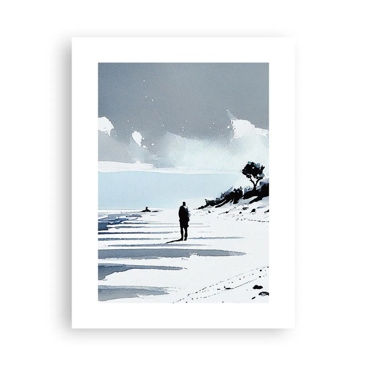 Póster - Solo conmigo mismo - 30x40 cm