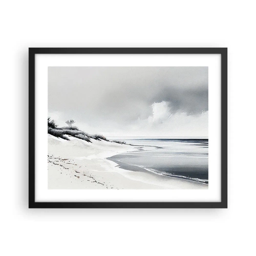 Póster en marco negro - Juntos desde el principio de los tiempos - 50x40 cm