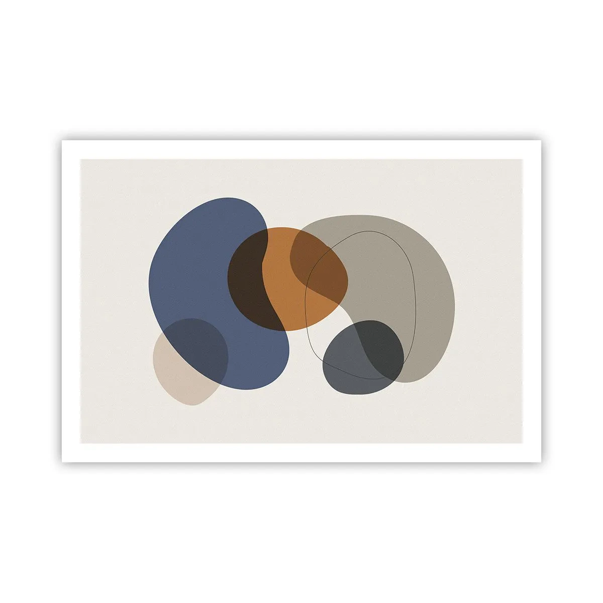 Póster - Gotas de color - 91x61 cm