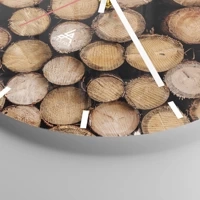 Esfera sin numeración, con rayas