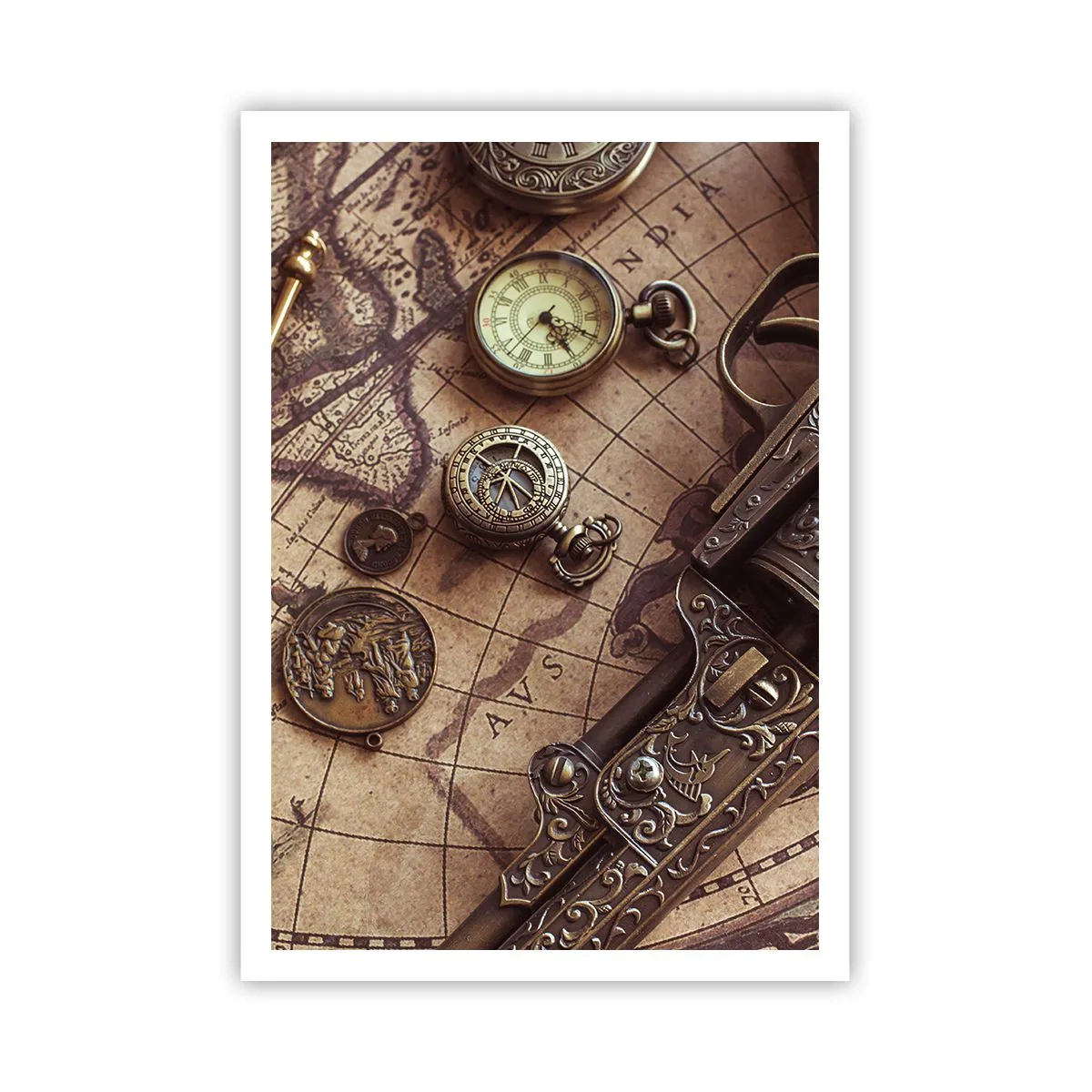 Póster - La aventura llama - 70x100 cm