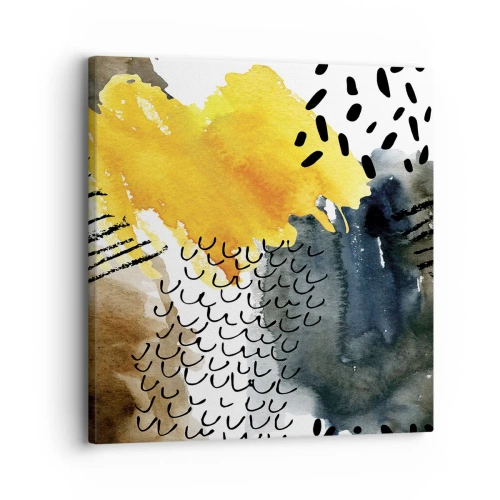 Cuadro sobre lienzo - Impresión de Imagen - Reunión de los elementos - 30x30 cm