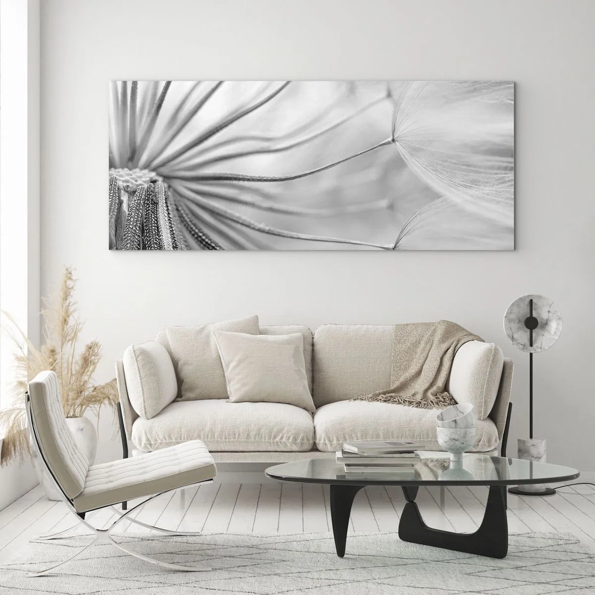 Cuadro sobre vidrio - Impresiones sobre Vidrio - Caricias del viento - 100x40 cm