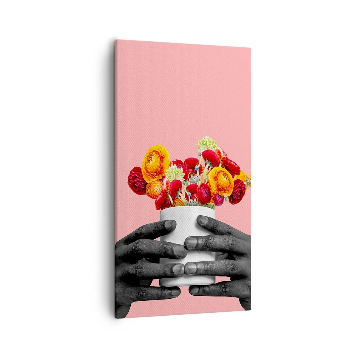 Cuadro sobre lienzo - Impresión de Imagen - La apoteosis de la vida - 55x100 cm