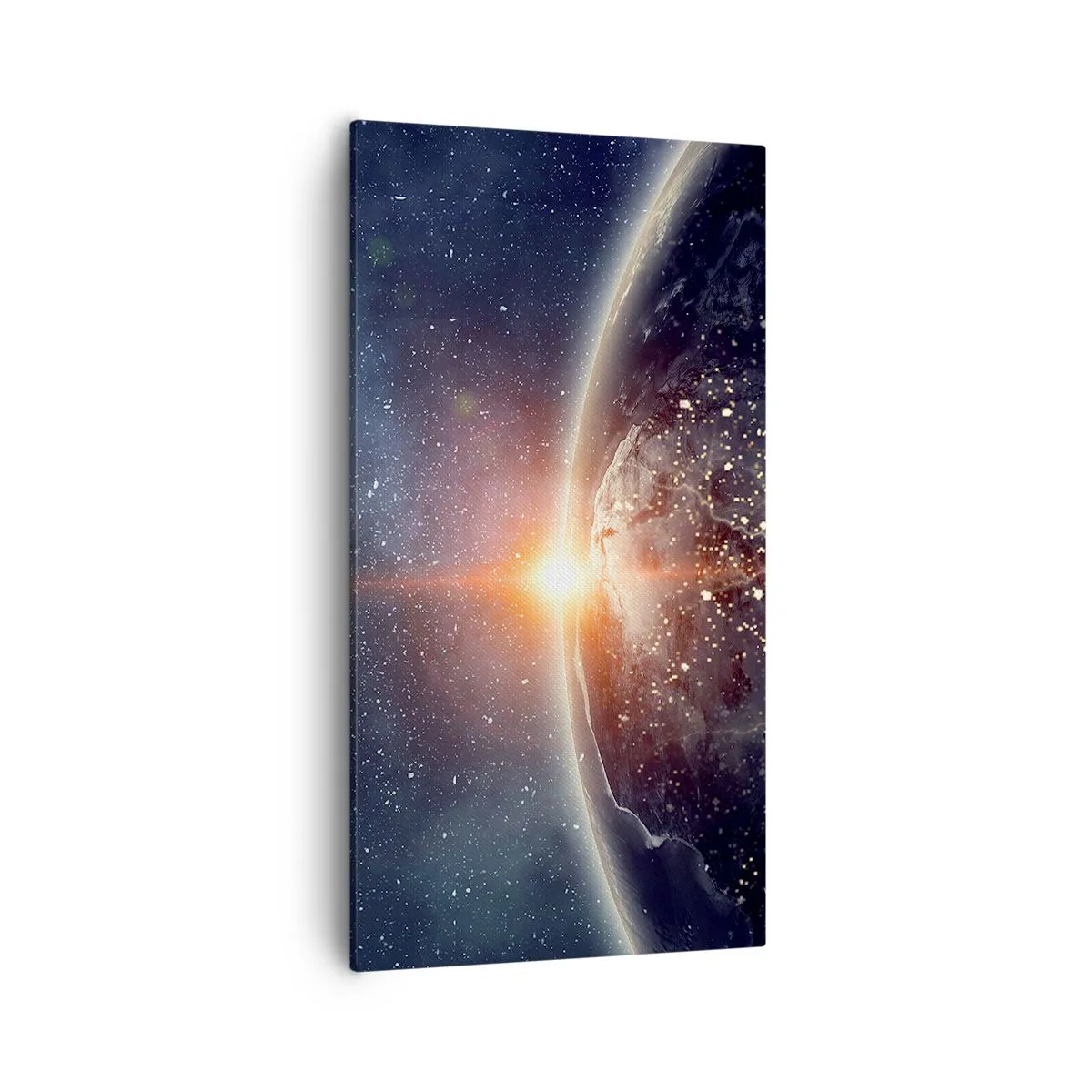 Cuadro sobre lienzo - Impresión de Imagen - En una nueva perspectiva - 55x100 cm