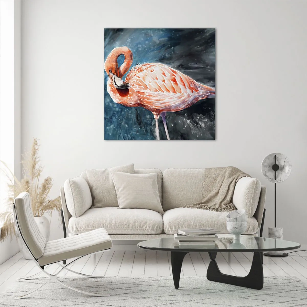 Cuadro sobre vidrio - Impresiones sobre Vidrio - Decorativo por naturaleza - 70x70 cm