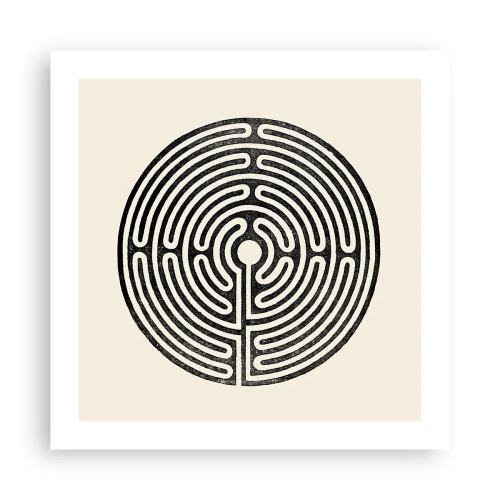 Póster - Orden misterioso - 50x50 cm
