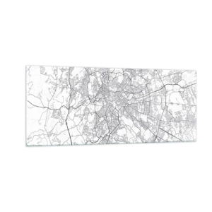 Cuadro sobre vidrio - Impresiones sobre Vidrio - El círculo romano - 100x40 cm