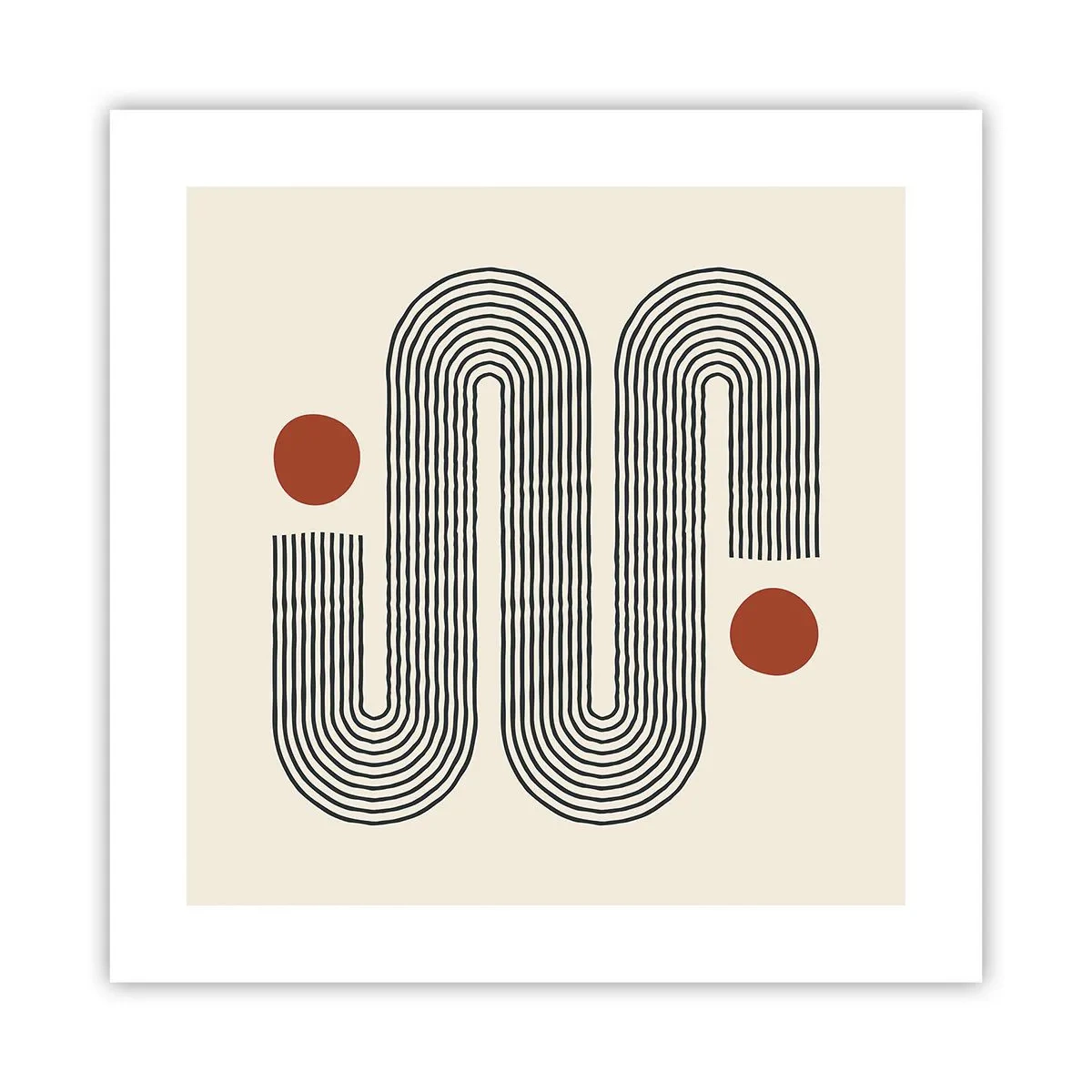 Póster - De principio a fin - 40x40 cm