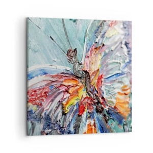 Cuadro sobre lienzo - Impresión de Imagen - Pintado por la naturaleza - 60x60 cm