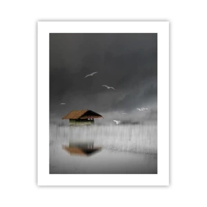 Póster - Resguardo de la lluvia - 40x50 cm