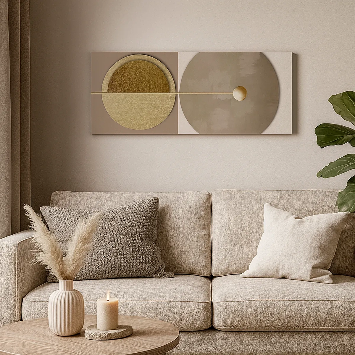 Cuadro sobre lienzo - Impresión de Imagen - Equilibrio perfecto - 30x30 cm