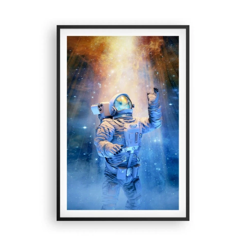 Póster en marco negro - El descubrimiento - 61x91 cm