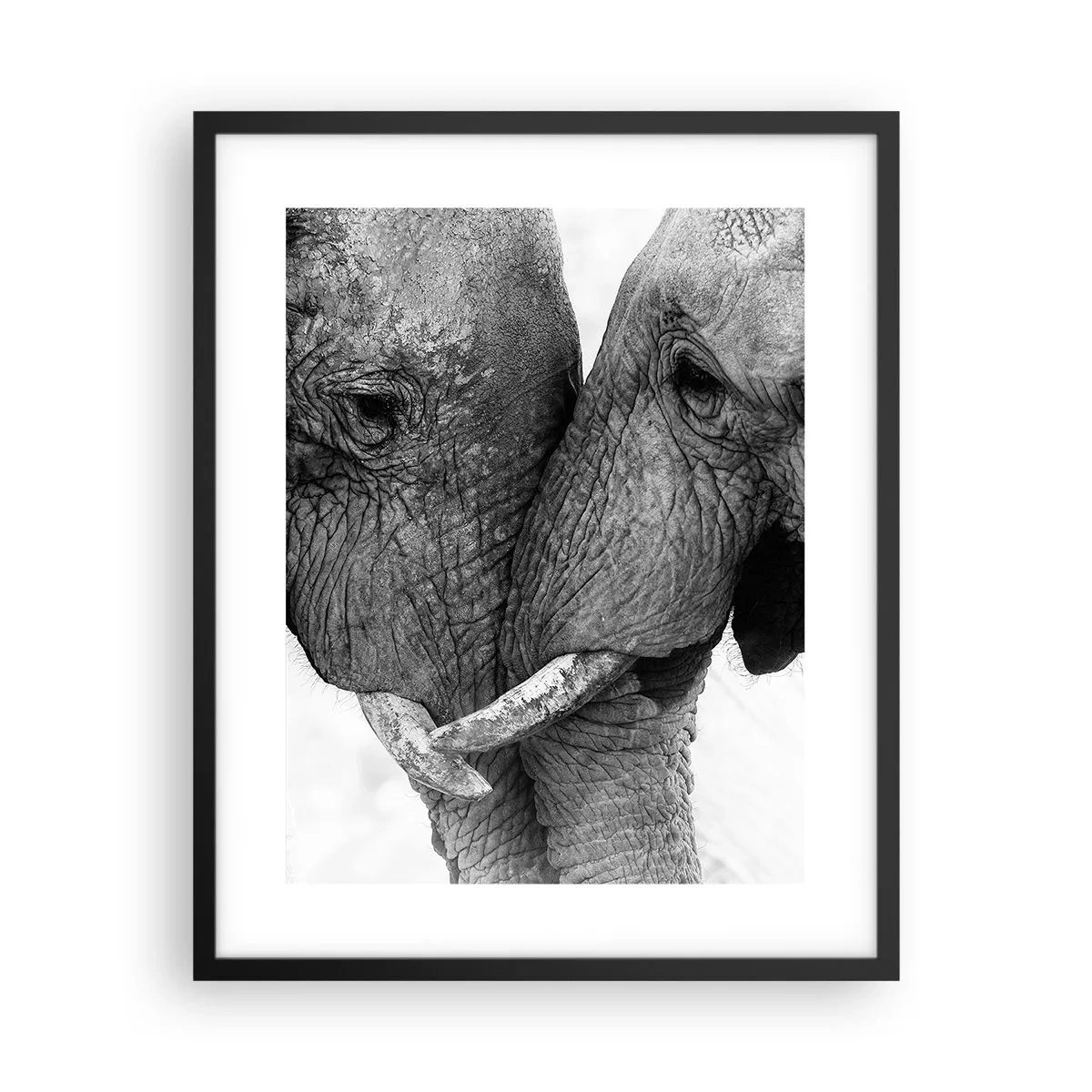 Póster en marco negro - Una confesión sincera - 40x50 cm