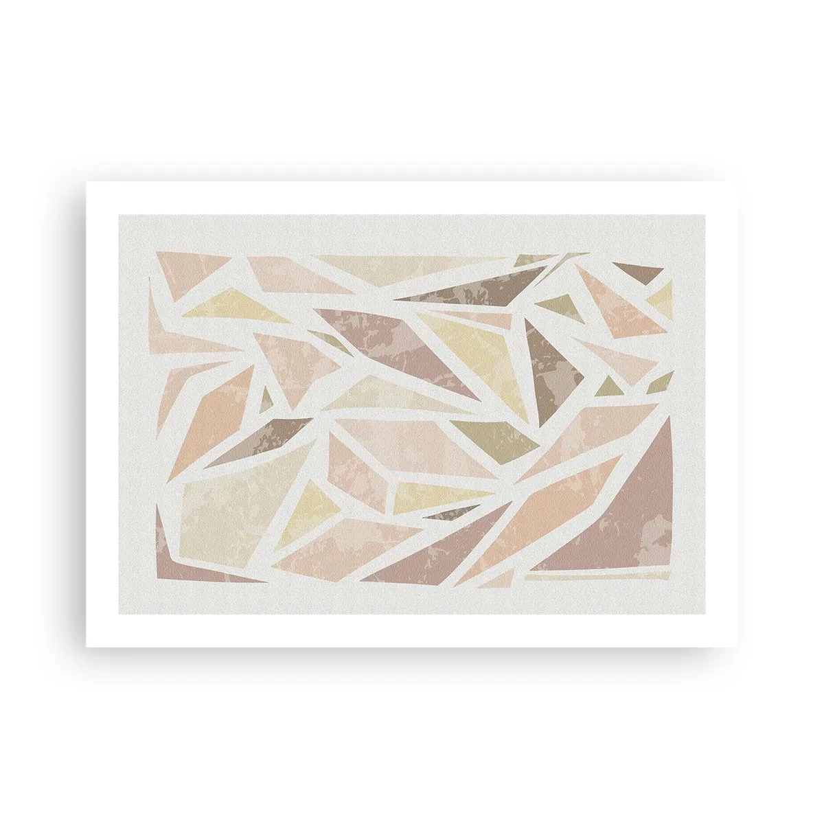 Póster - Composición de vidrieras - 70x50 cm