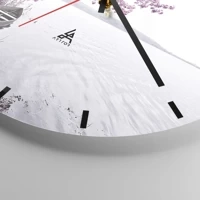 Esfera sin numeración, con rayas