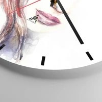 Esfera sin numeración, con rayas