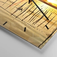 Esfera sin numeración, con rayas