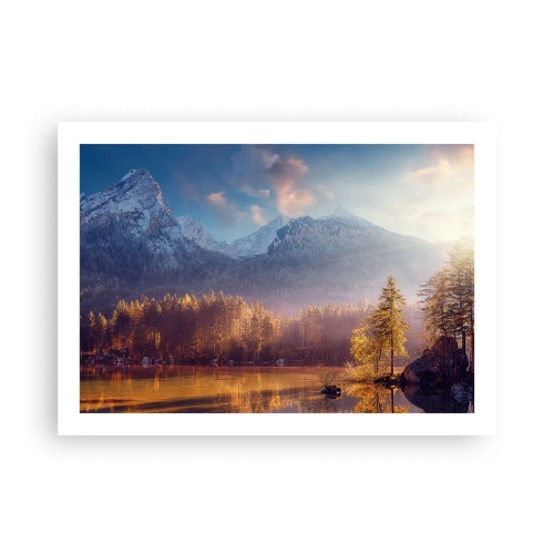 Póster - Entre las montañas y los valles - 70x50 cm
