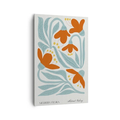 Cuadro sobre lienzo - Impresión de Imagen - Hacia la tierra, hacia el sol - 80x120 cm