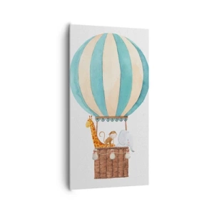 Cuadro sobre lienzo - Impresión de Imagen - Viaje fantástico - 65x120 cm