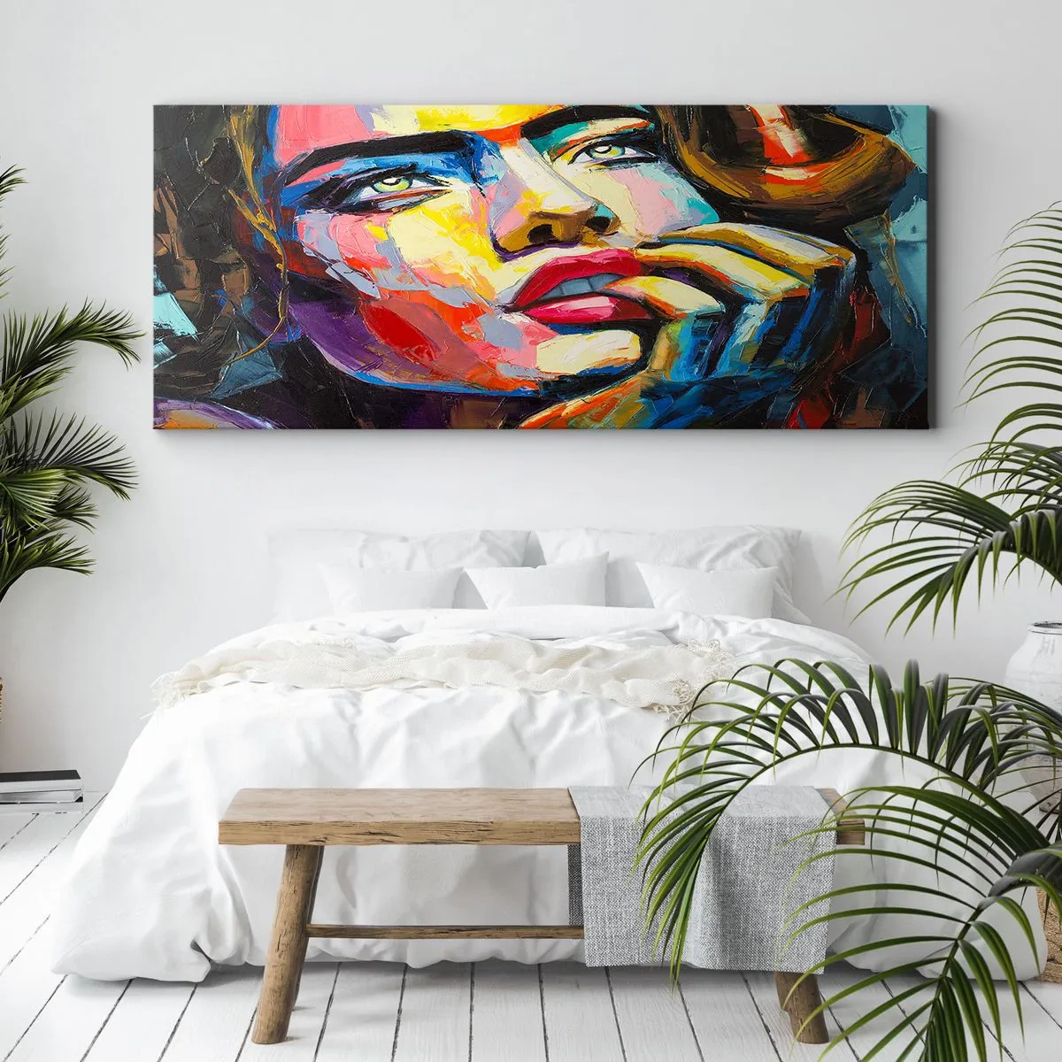 Cuadro sobre lienzo - Impresión de Imagen - Sueños - 100x40 cm