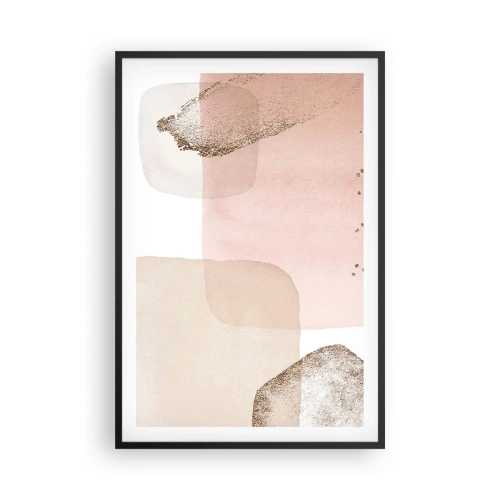 Póster en marco negro - Una mirada a través del color - 61x91 cm