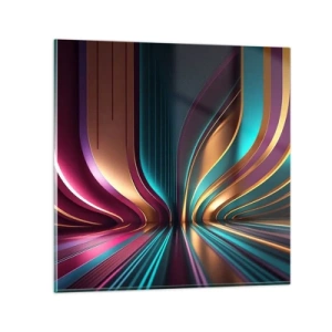 Cuadro sobre vidrio - Impresiones sobre Vidrio - Arquitectura de la luz - 30x30 cm