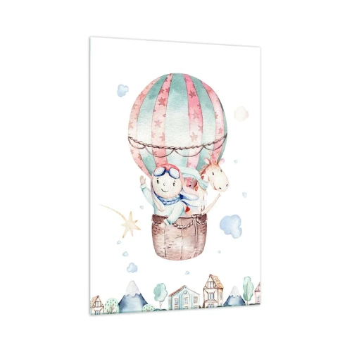 Cuadro sobre vidrio - Impresiones sobre Vidrio - Volveremos pronto - 70x100 cm