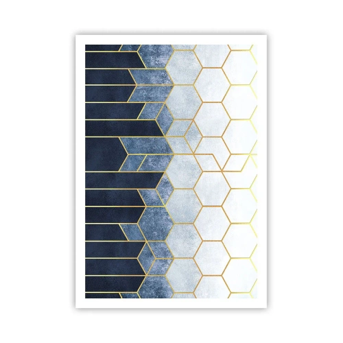 Póster - Composición rítmica visual - 70x100 cm