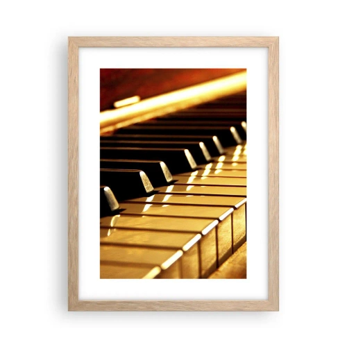 Póster en marco roble claro - Posibilidades ilimitadas - 30x40 cm