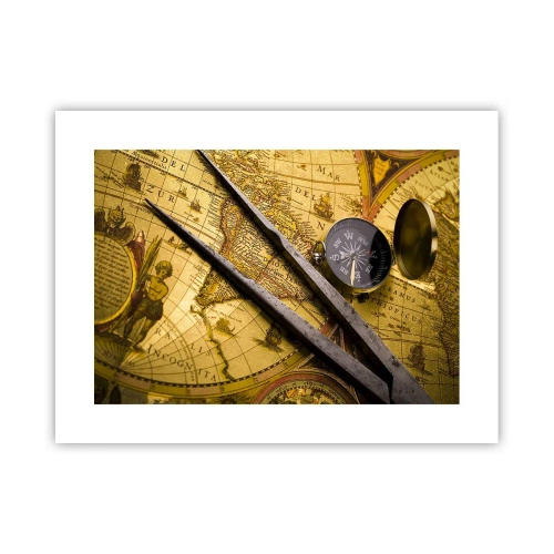 Póster - ¿Dónde están los tesoros? - 40x30 cm