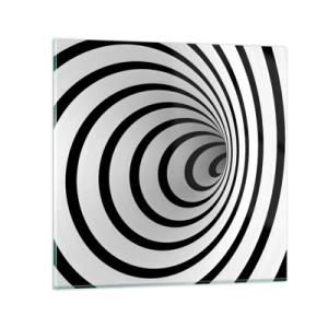 Cuadro sobre vidrio - Impresiones sobre Vidrio - ¿Tampoco puedes resistirte? - 60x60 cm