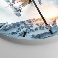 Esfera sin numeración, con rayas