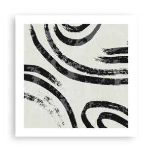 Póster - A medias - 50x50 cm