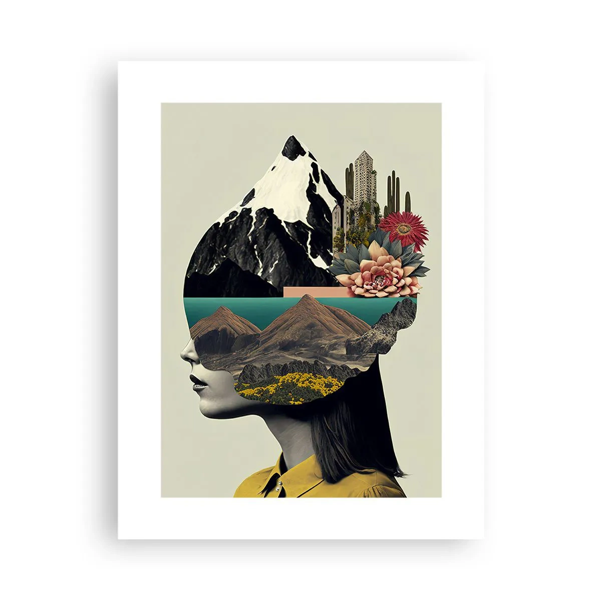 Póster - La mujer, siempre un misterio - 30x40 cm