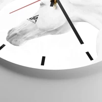 Esfera sin numeración, con rayas