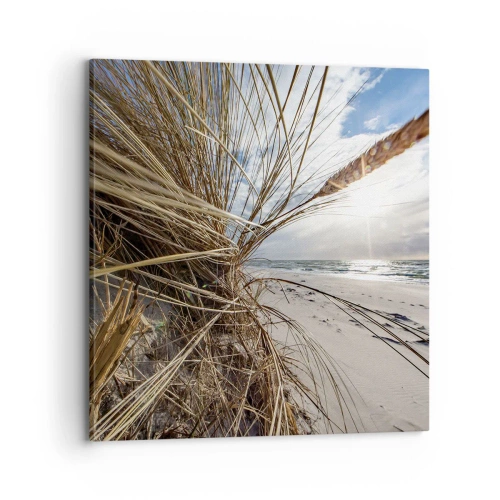 Cuadro sobre lienzo - Impresión de Imagen - Una reunión de los elementos - 70x70 cm