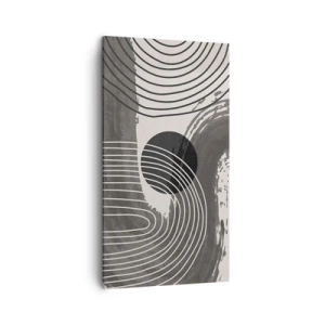 Cuadro sobre lienzo - Impresión de Imagen - La victoria del óvalo - 45x80 cm