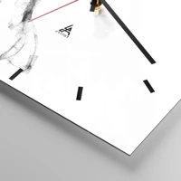 Esfera sin numeración, con rayas