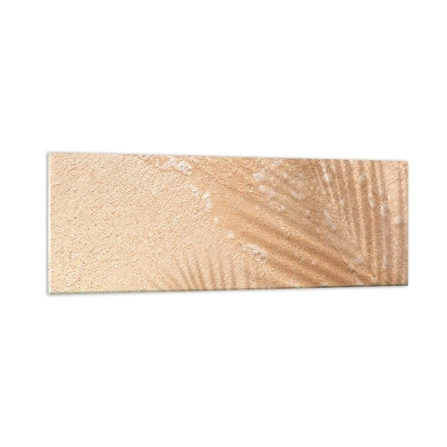 Cuadro sobre vidrio - Impresiones sobre Vidrio - La sombra de un verano caluroso - 90x30 cm