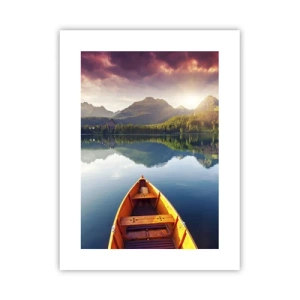 Póster - Frente a la naturaleza - 30x40 cm